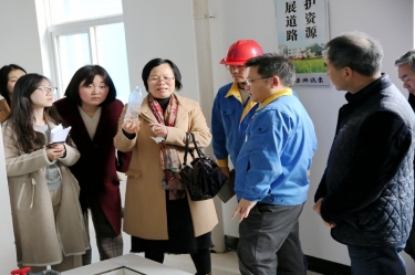 2019年3月8日，時(shí)任浙江省水利廳水資源管理處副調(diào)研員沈仁英蒞臨景興調(diào)研指導(dǎo)